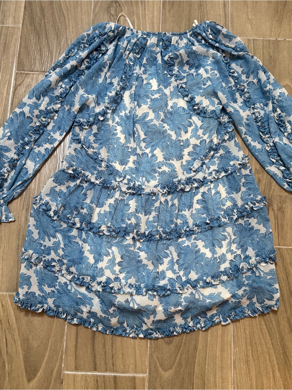 Anthropologie Ruffled Mini Dress - Picture 6 of 8